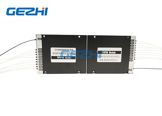 주문 1610nm LC / UPC 연결기 8 채널 CWDM 수동 다중화기 online manufacture