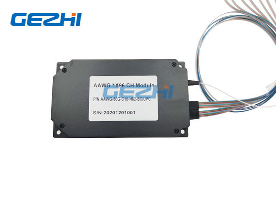 주문 Ｌ 밴드 96 채널 50Ghz 무열적 AWG DWDM SC / PC 연결기 online manufacture