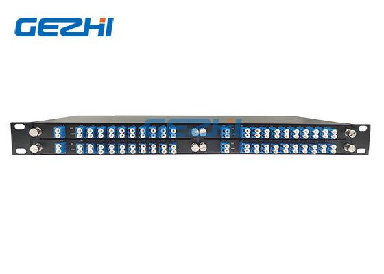 주문 LC UPC 8CH 100Ghz DWDM 먹스 역다중화기 4 슬롯 렉 섀시 online manufacture