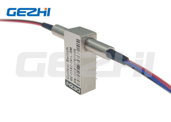 주문 D1x2 기계식 광 스위치 1650nm LC UPC 이중 릴레이 스위치 online manufacture