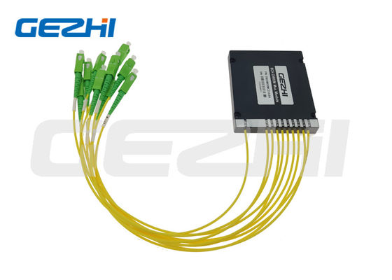 주문 1x8 DWDM 파이버 멀티플렉서, 500mW 전력 처리 및 통신 네트워크용 C53-C60 파장 온라인 제조