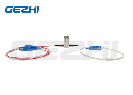 주문 FC SC LC 연결관을 가진 1650nm 기계적인 섬유 스위치 다중 상태 500mW online manufacture