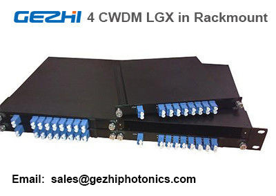 수동적 CWDM 먹스 역다중화기 8CH 모듈 4 PC LGX 박스 19 