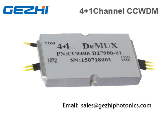 4+1은 업그레이드 공항과 자유 공간 소형 CWDM 역다중화기 모듈을 보냅니다