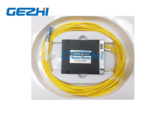 2CH 1370 / 1390nm + 업그레이드 CWDM 모듈 LC / UPC ABS 파이그테일드 모듈
