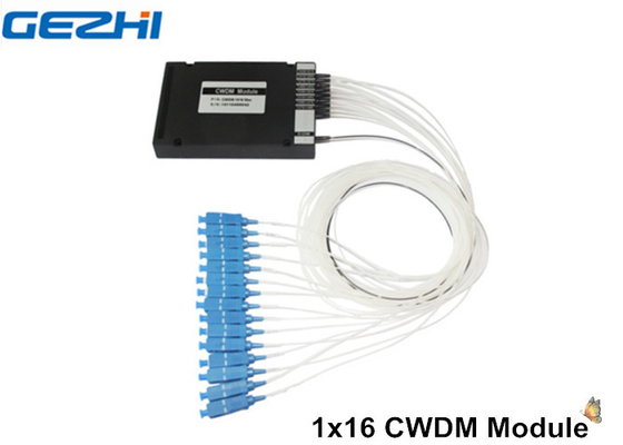 파장 분할 다중화 통신망 / CATV 시스템을 위한 수동적 장치 1 Ｘ 16 CWDM 먹스 역다중화기