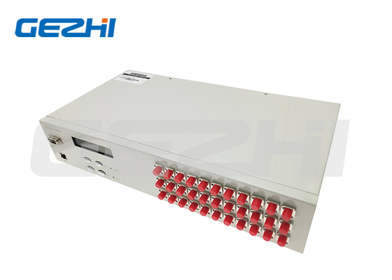 RJ45 이더넷 원격 관리 1x32 포트 100M 광섬유 스위치 낮은 삽입 손실