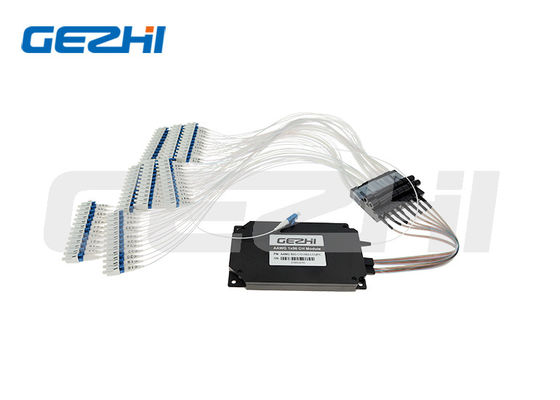 장거리 네트워크용 금속 박스 패키지가 있는 1x96 채널 50GHz AAWG DWDM 모듈