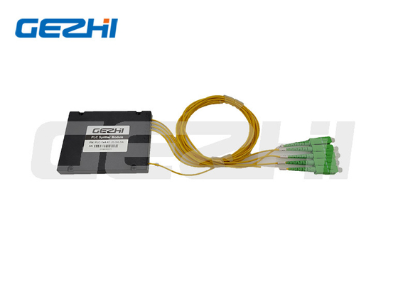 1x4 수동적인 파이버 광학 분배기 SC / APC ABS 모듈 1260년 - 1650nm