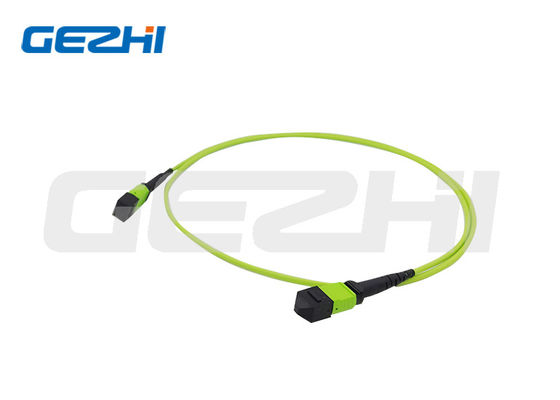 데이터 센터 등급 애플리케이션을 위한 맞춤형 길이의 OM5 멀티모드 MPO 광섬유 패치 코드