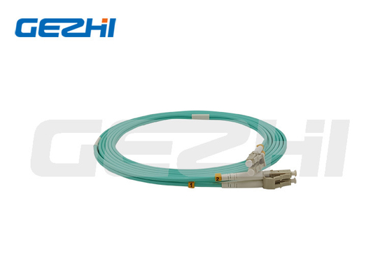 제조사 FTTH 광섬유 LC OM3 다중 모드 이중 케이블 점퍼 광섬유 패치 코드