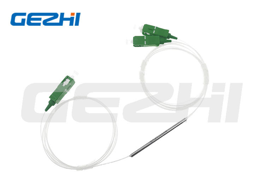 FTTX FTTH 1X2 FBT 연결기 2 방식 SC / APC 작은 FBT 분배기 1310nm 또는 1550nm