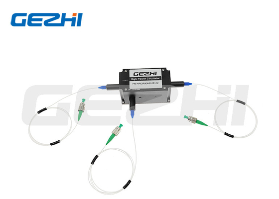 EDFA DWDM OTDR 시스템을 위한 낮은 삽입 손실 3 항구 고전력 섬유 광 서큘레이터