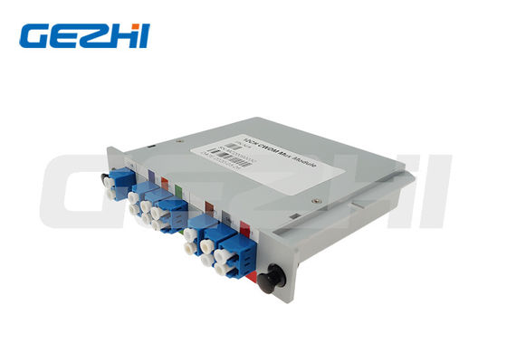 ABS 재료 PLC 스플리터 1X8 FTTH 애플리케이션에서 1260-1650nm 파장을 위해