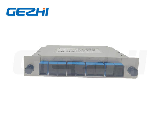 1260nm 1650nm 1x8 1x16 PLC 스플리터 LGX 상자 카세트 카드 삽입