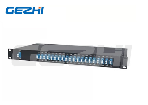 40CH AAWG DWDM 모듈 먹스 역다중화기 단일 파이버 0.7m 길이
