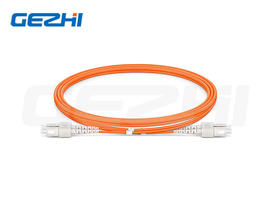SC UPC에서 SC UPC 듀플렉스 OM1 멀티모드 패치 케이블 CATV 네트워크