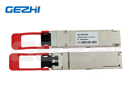 상업용 작동 온도 범위 0~70°C의 40G QSFP 광 수신기