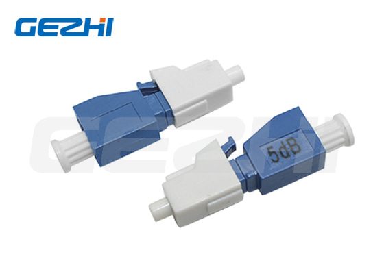 LC UPC 광섬유 약소 1dB 30dB 고정 변수 약소