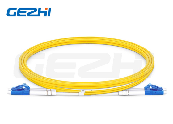 LC UPC에서 LC UPC 단일 모드 패치 케이블 듀플렉스 OS2 9/125μM 2.0mm