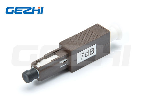 맞춤형 MU/UPC 단일 모드 광섬유 약화기 1260~1620nm 파장과 1~25dB 약화