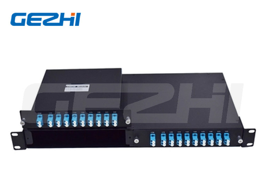 18CH CWDM 모듈 1270-1610nm 1U LGX 2 절반 규모 슬롯 인 1 카세트