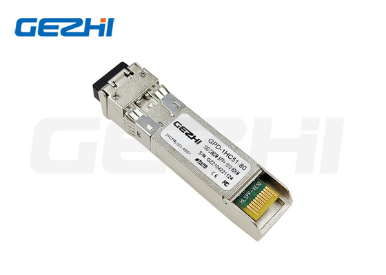 10G CWDM SFP 트랜시버 모듈 1410 - 1610nm 10GBASE 80KM LC/UPC 커넥터