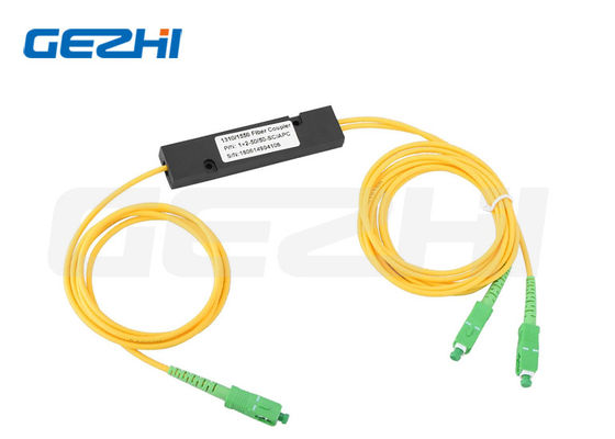 OEM 광섬유 스플리터 SC/APC 커넥터 1x2 스플리트 비율