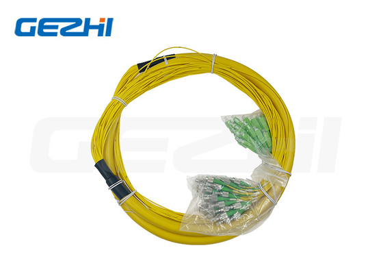 단일 모드 48 코어 섬유 케이블 FC/APC 2.00mm+0.7M--SC/APC 2.00mm+0.7M