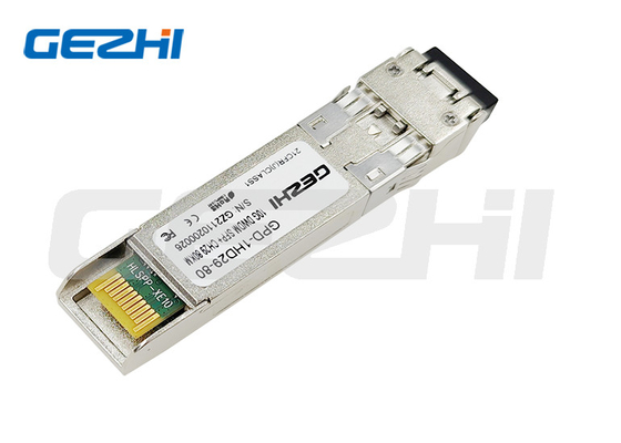 10GBASE SFP+ DWDM 광전도체 밀도 파장 분할 멀티플렉싱 100% 호환