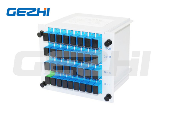 SC APC 1X32 FTTH 광섬유 스플리터 삽입형 카드 PLC 스플리터 LGX 카세트 plc 카세트 스플리터