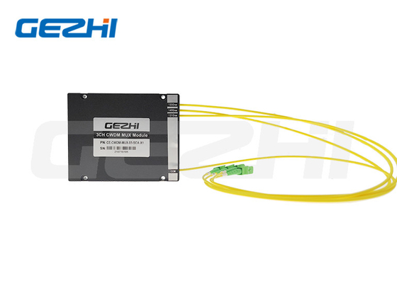 멀티플렉서 광학 3CH CWDM MUX 모듈 5G 백본 네트워크 1310/1490/1550nm