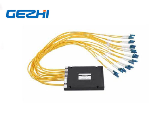 LC UPC 연결관 16는 100Ghz DWDM Mux Demux 단위에 수로를 열습니다