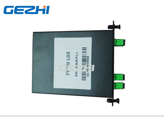 LGX 카세트 CATV 네트워크 3 항구 FWDM 통행 1550nm 여과기 WDM