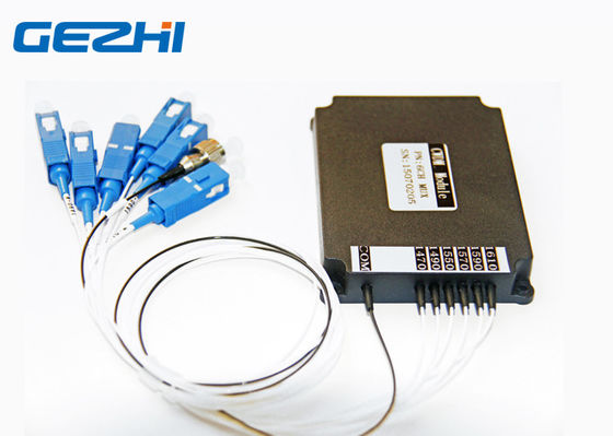 SC UPC Pigtailed 6 채널 1610nm CWDM Mux Demux