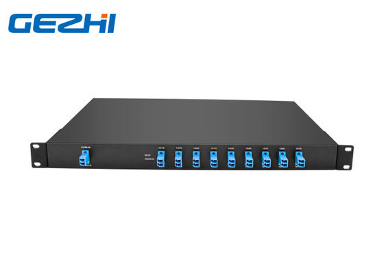 항구 LC PC Pigtailed 이중 1x8 광학적인 DWDM Mux를 격상시키십시오