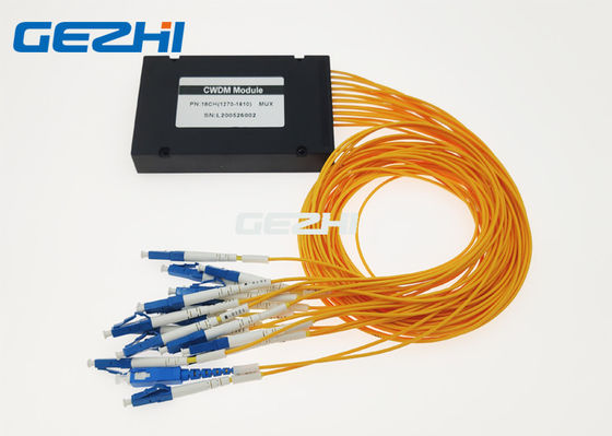 아BS 상자 1610nm 1x18 CWDM 조악한 파장 부 다중 송신