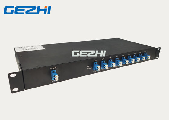 19 인치 1U 선반 산 8CH 1310nm 수동적인 CWDM Mux Demux