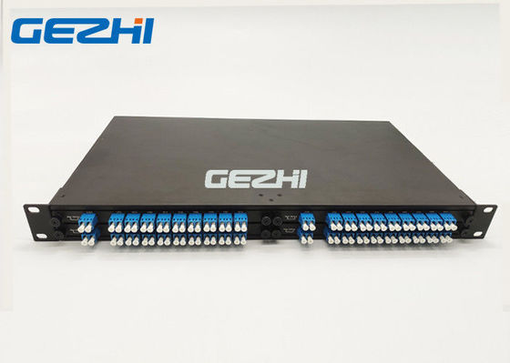 4 구멍 19 인치 1U 선반 산 1x8 CWDM 수동태 다중화기