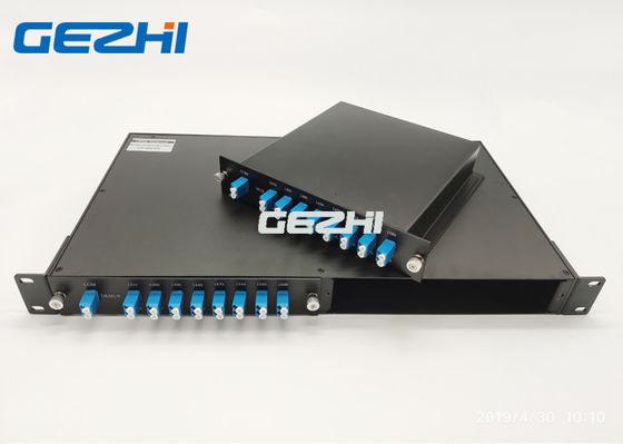 2 카드 19 인치 1U는 다중화기 섬유 1x16 CWDM 수동태 이중으로 합니다