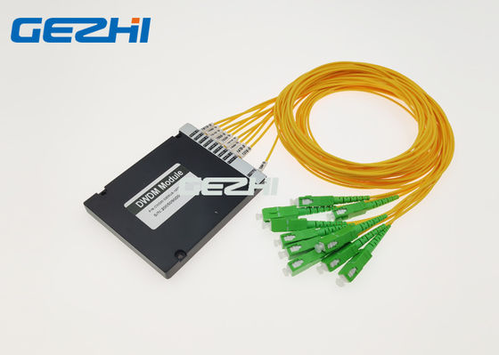 1x8 CWDM 수동적인 다중화기 섬유 광학적인 성분