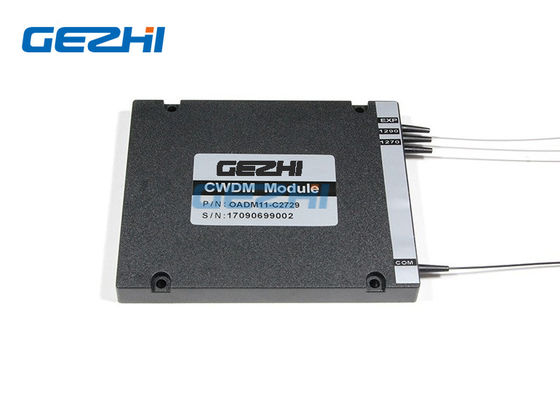 향상 항구를 가진 1290nm 수동적인 CWDM Mux Demux 단위