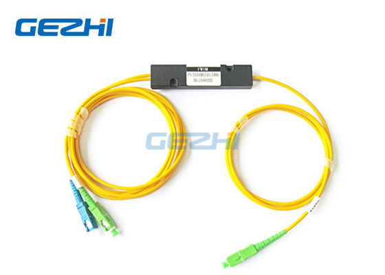 SC APC 연결관 FTTH FTTX 1490nm 1x2 여과기 WDM