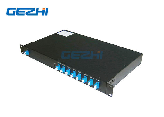8개의 수로 수동적인 DWDM Mux