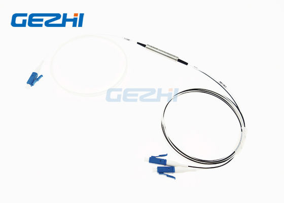 200Ghz 1x2 단일 통로 여과기 WDM 광학적인 수동적인 성분