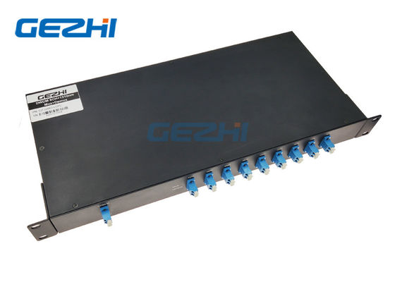 회색 1310nm 8는 DWDM 수동적인 Mux Demux 쌍신회로에 수로를 열습니다