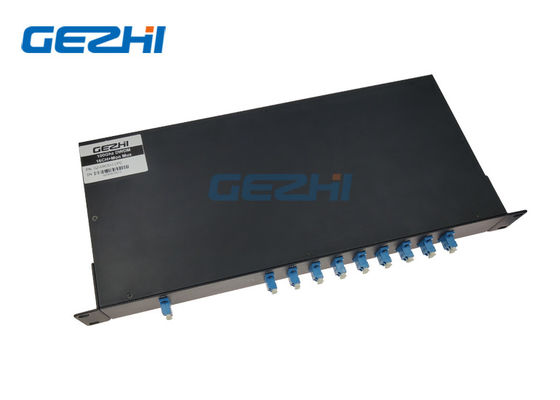 Mountable C38 100Ghz 1x18 CH 수동적인 DWDM Mux를 선반에 얹으십시오