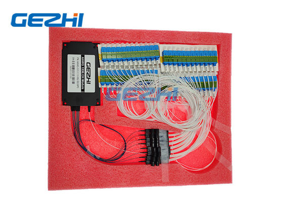 데이타 센터를 위한 SC / UPC 연결기 1x96 무열적 AWG DWDM 모듈